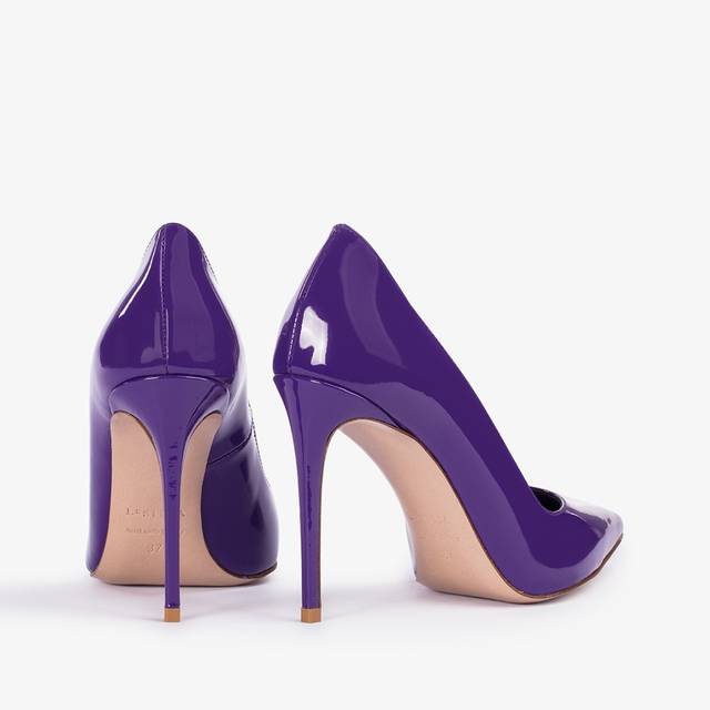 Le Silla Décolleté vernice viola queen Offerta per la Festa della Mamma