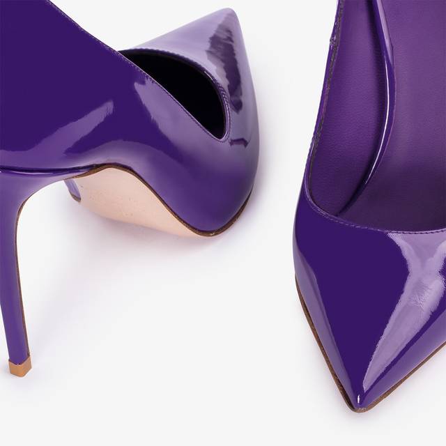 Le Silla Décolleté vernice viola queen Offerta per la Festa della Mamma