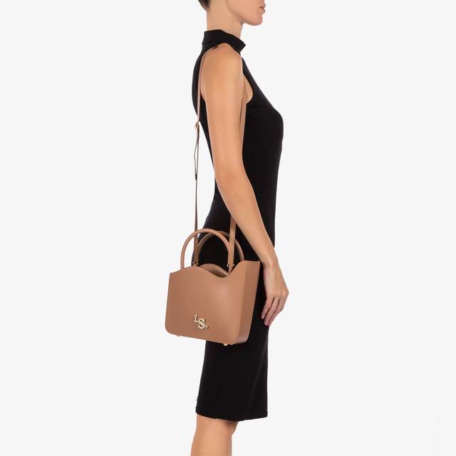 Le Silla Medium bag pelle sabbia doha Offerta Anniversario