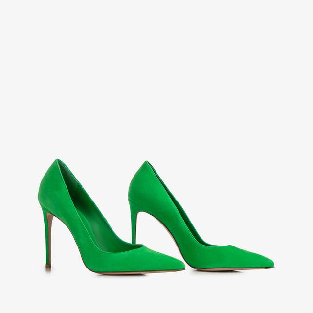 Le Silla Décolleté camoscio verde emerald Bestseller