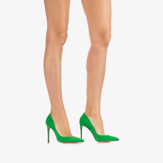 Le Silla Décolleté camoscio verde emerald Bestseller