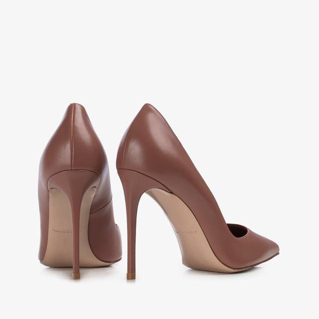 Le Silla Décolleté pelle marrone cake Super Saving Price