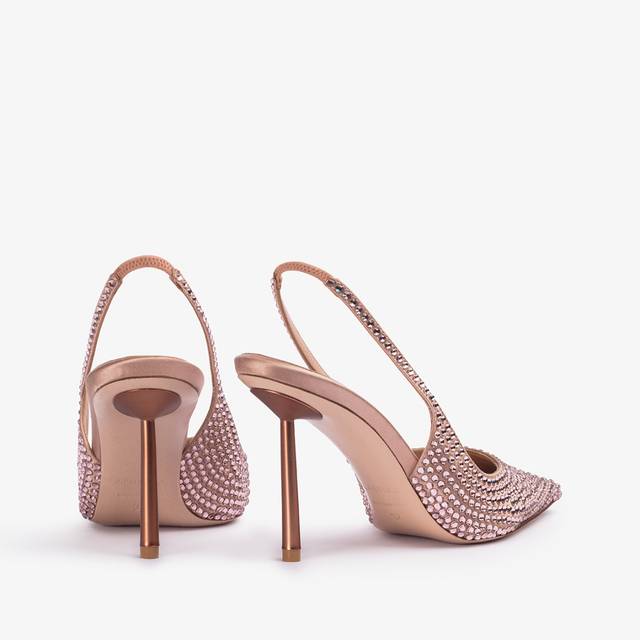 Le Silla Slingback cristalli nude phard Fino al 65% di sconto