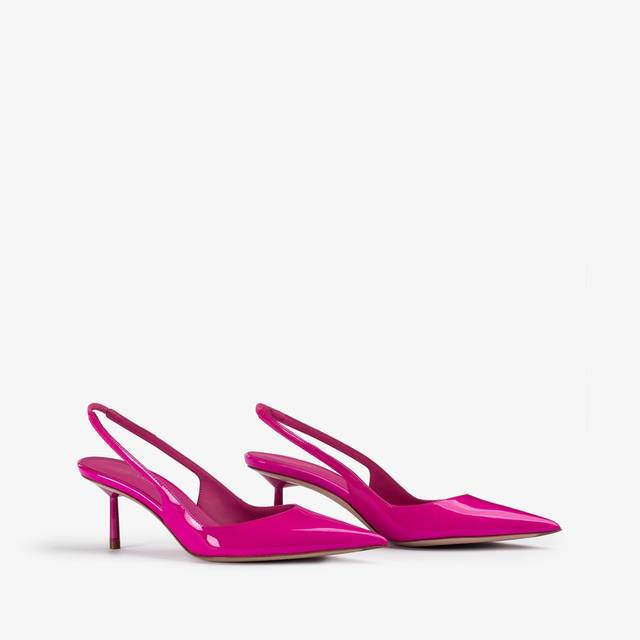 Le Silla Slingback vernice fucsia bouganville Offerta speciale della fabbrica