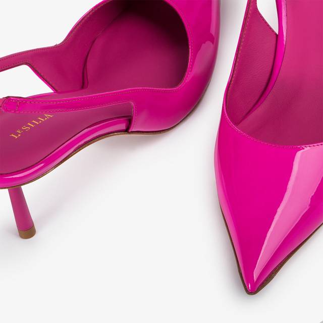 Le Silla Slingback vernice fucsia bouganville Offerta speciale della fabbrica