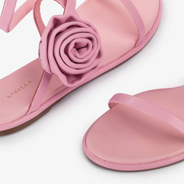 Le Silla Sandalo pelle rosa dea Super sconto