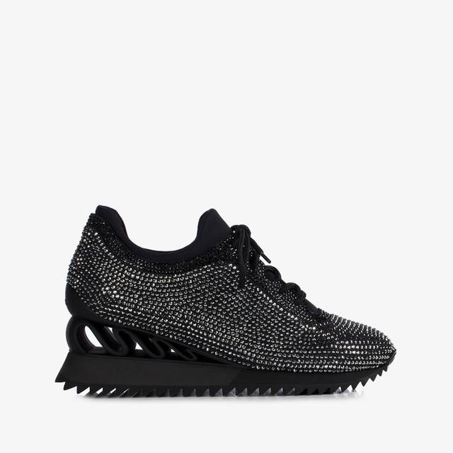 Le Silla Sneaker Cristalli nera