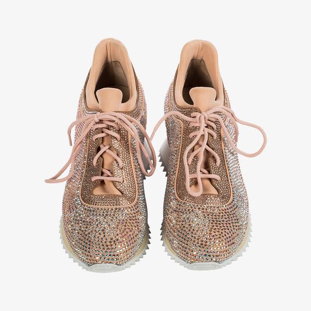 Le Silla Sneaker Cristalli nude phard Promozione Limitata