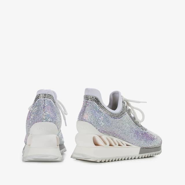 Le Silla Sneaker Cristalli bianca Fino Al -60%