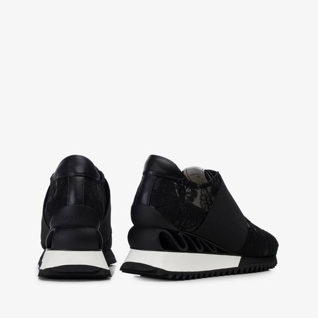Le Silla Sneaker pizzo nera Prezzo Ridotto