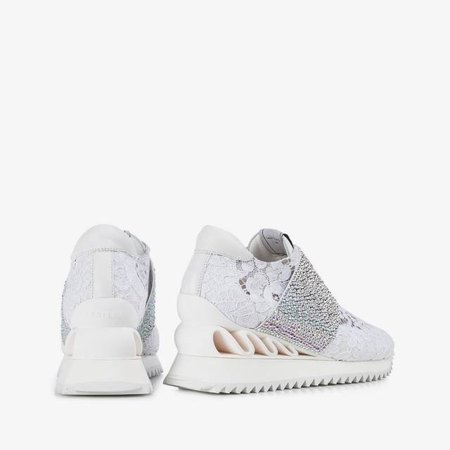 Le Silla Sneaker pizzo bianca Economico