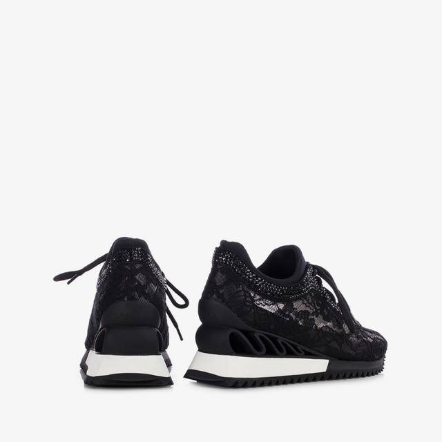 Le Silla Sneaker pizzo nera Hotsell