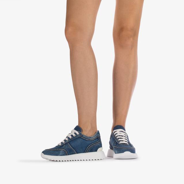 Le Silla Scarpa running denim blu Vendita Calda