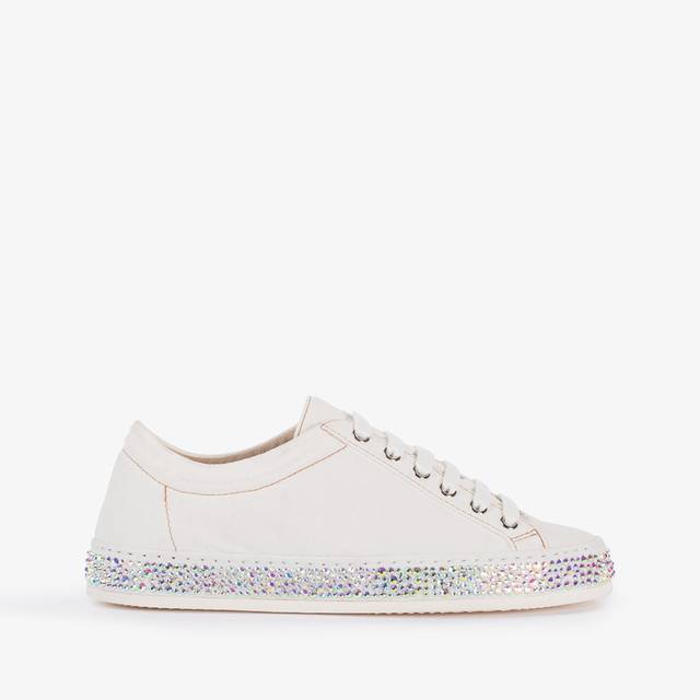 Le Silla Sneaker denim bianca carta con Cristalli I Più Venduti