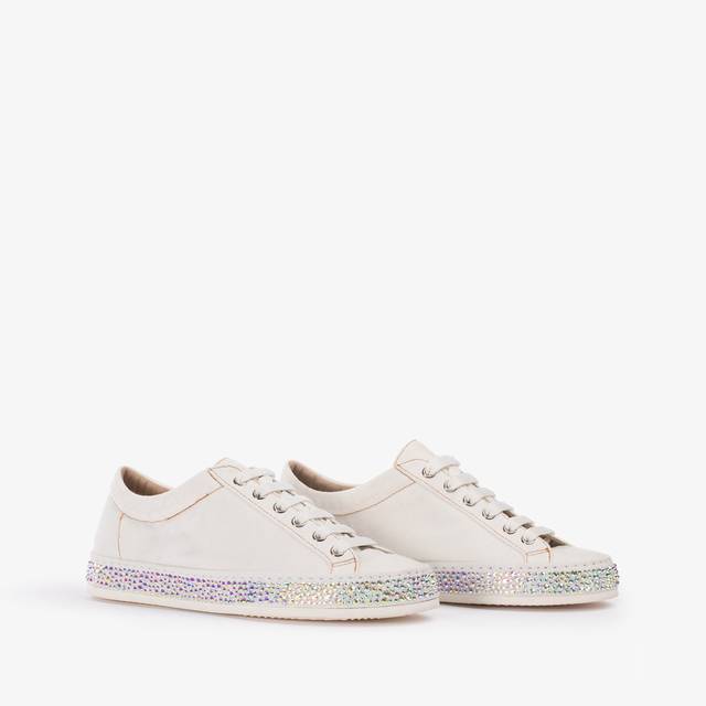 Le Silla Sneaker denim bianca carta con Cristalli I Più Venduti