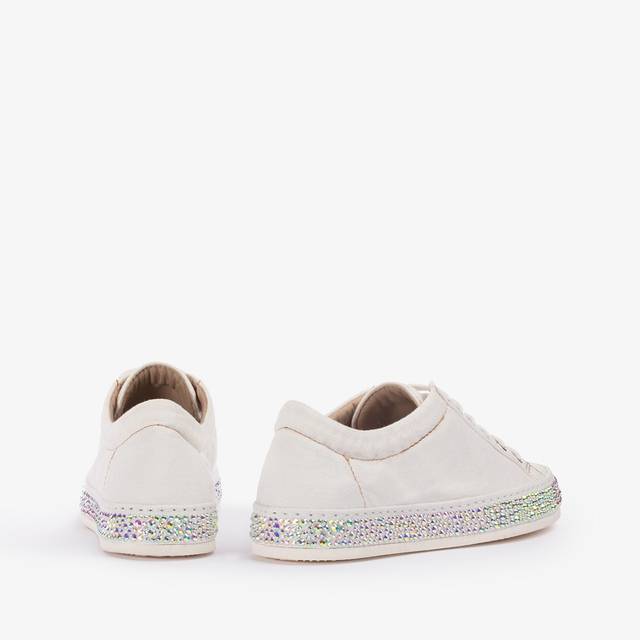 Le Silla Sneaker denim bianca carta con Cristalli I Più Venduti