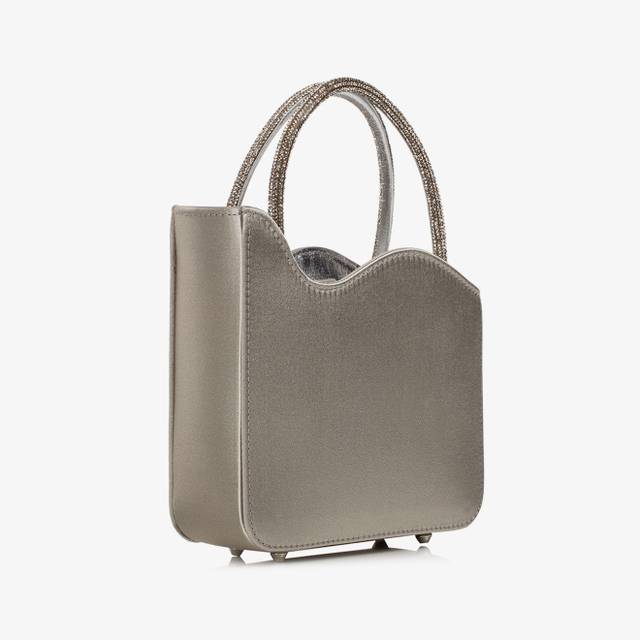 Le Silla Mini bag raso argento e Cristalli Offerta San Valentino