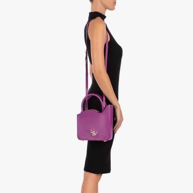 Le Silla Medium bag pelle lavanda darling Offerta Anniversario