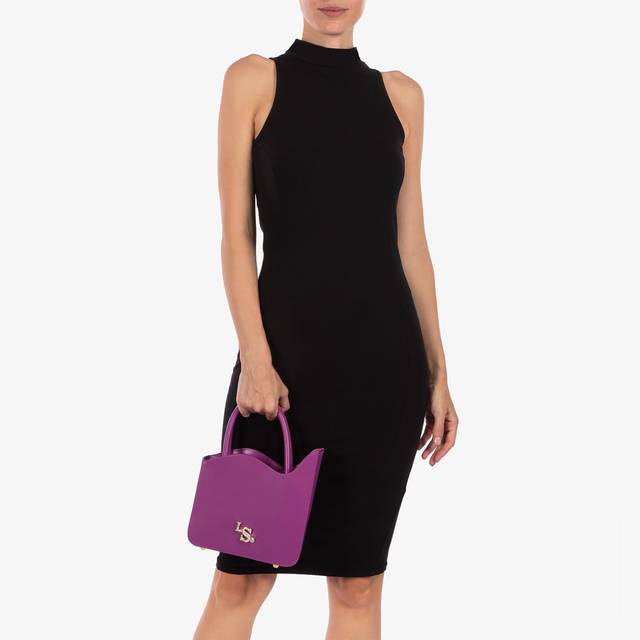 Le Silla Medium bag pelle lavanda darling Offerta Anniversario