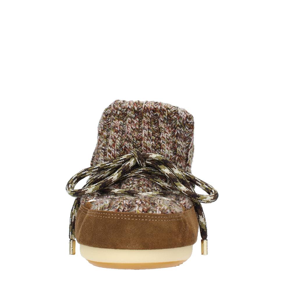 MOON BOOT Stivaletti da neve modello PUMPS WOOL MOON BOOT in camoscio e tessuto Promozione