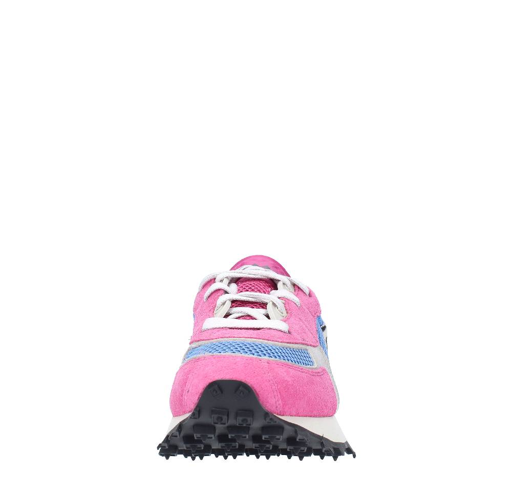 RUN OF Sneakers modello PUNK ZEBRA RUN OF in camoscio pelle e tessuto Flash Sale