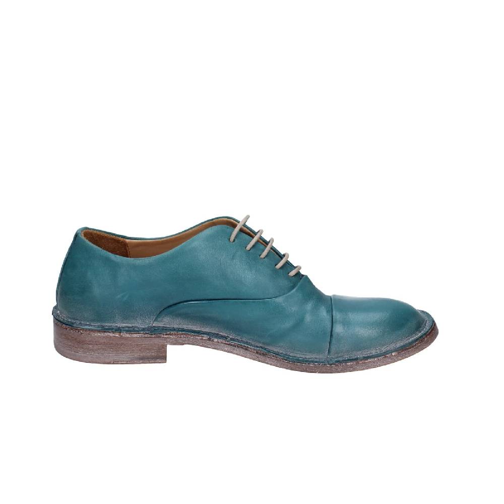 scarpe donna MOMA classiche verde pelle EZ856 Fornitura limitata