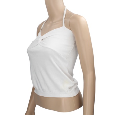 top donna DLINDOLLS M bianco cotone AK316 Limitato a 3 giorni