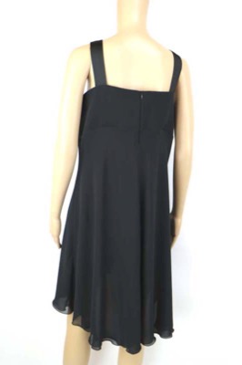vestito donna ALTHEA 55 nero viscosa AM554 Sconto di tempo limitato