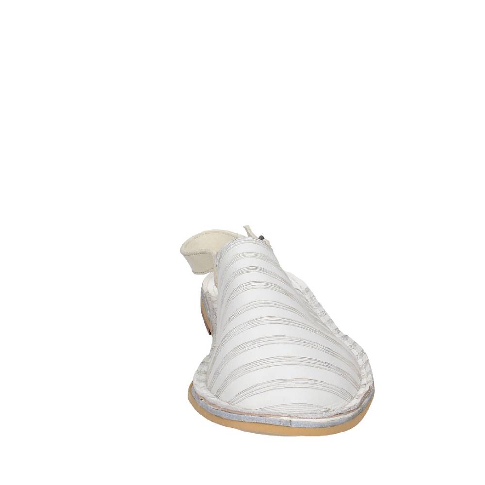 scarpe donna MOMA sandali bianco pelle 36402G VINTAGE EX440 In Saldo