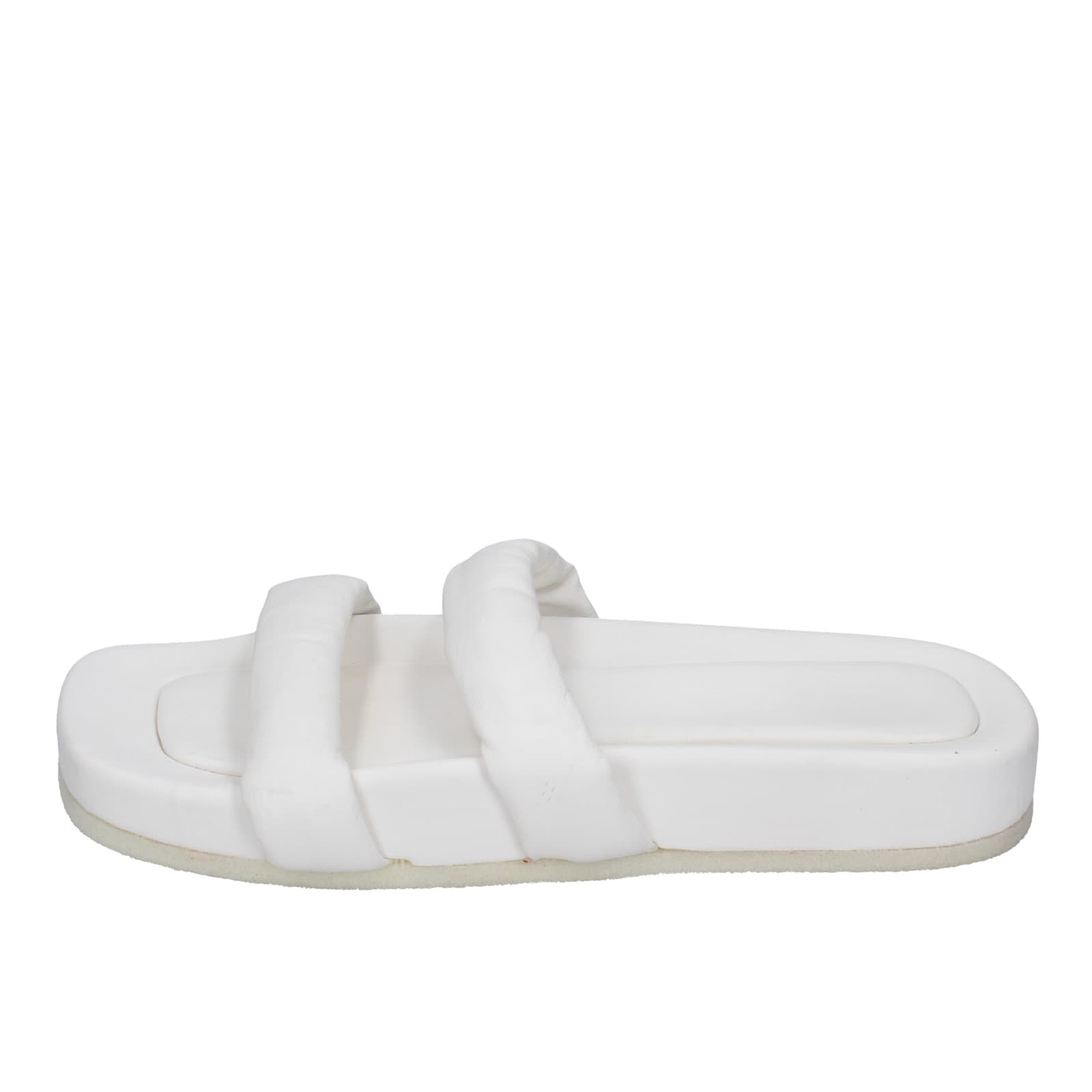 scarpe donna MOMA sandali bianco pelle EY601 In Linea