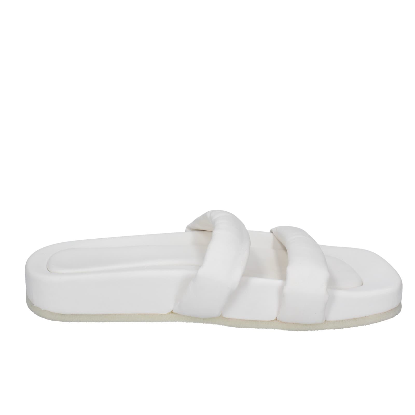 scarpe donna MOMA sandali bianco pelle EY601 In Linea