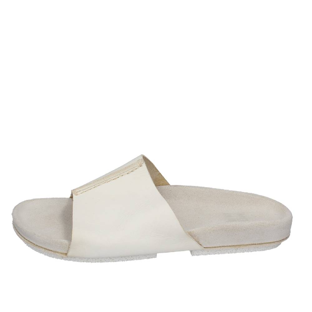 scarpe donna MOMA sandali bianco pelle 1GS455 EY630 Nuovo