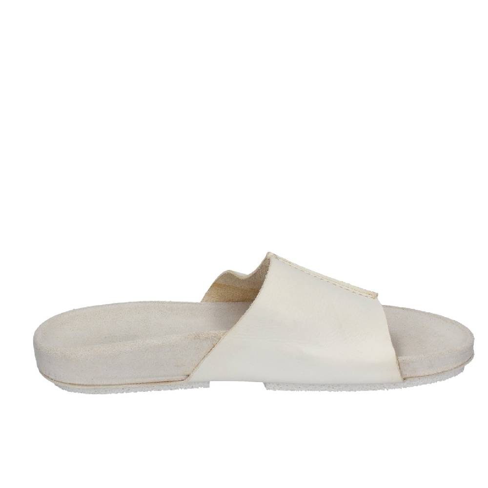 scarpe donna MOMA sandali bianco pelle 1GS455 EY630 Nuovo