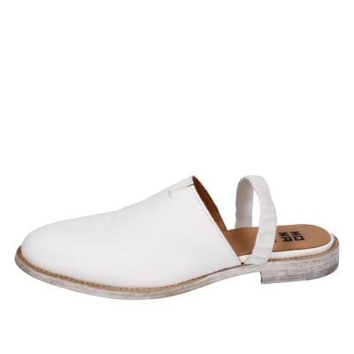 scarpe donna MOMA sandali bianco pelle 1GS325-TV SABOT BD437 Qualità