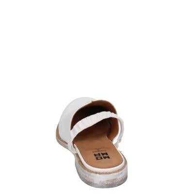 scarpe donna MOMA sandali bianco pelle 1GS325-TV SABOT BD437 Qualità