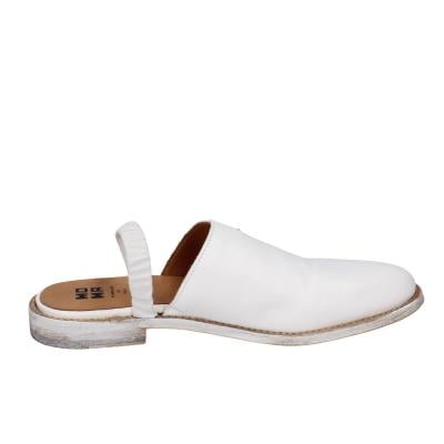 scarpe donna MOMA sandali bianco pelle 1GS325-TV SABOT BD437 Qualità