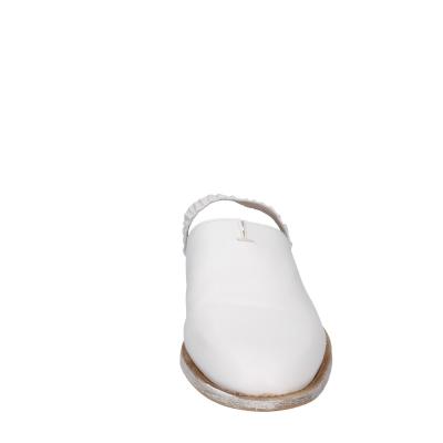 scarpe donna MOMA sandali bianco pelle 1GS325-TV SABOT BD437 Qualità