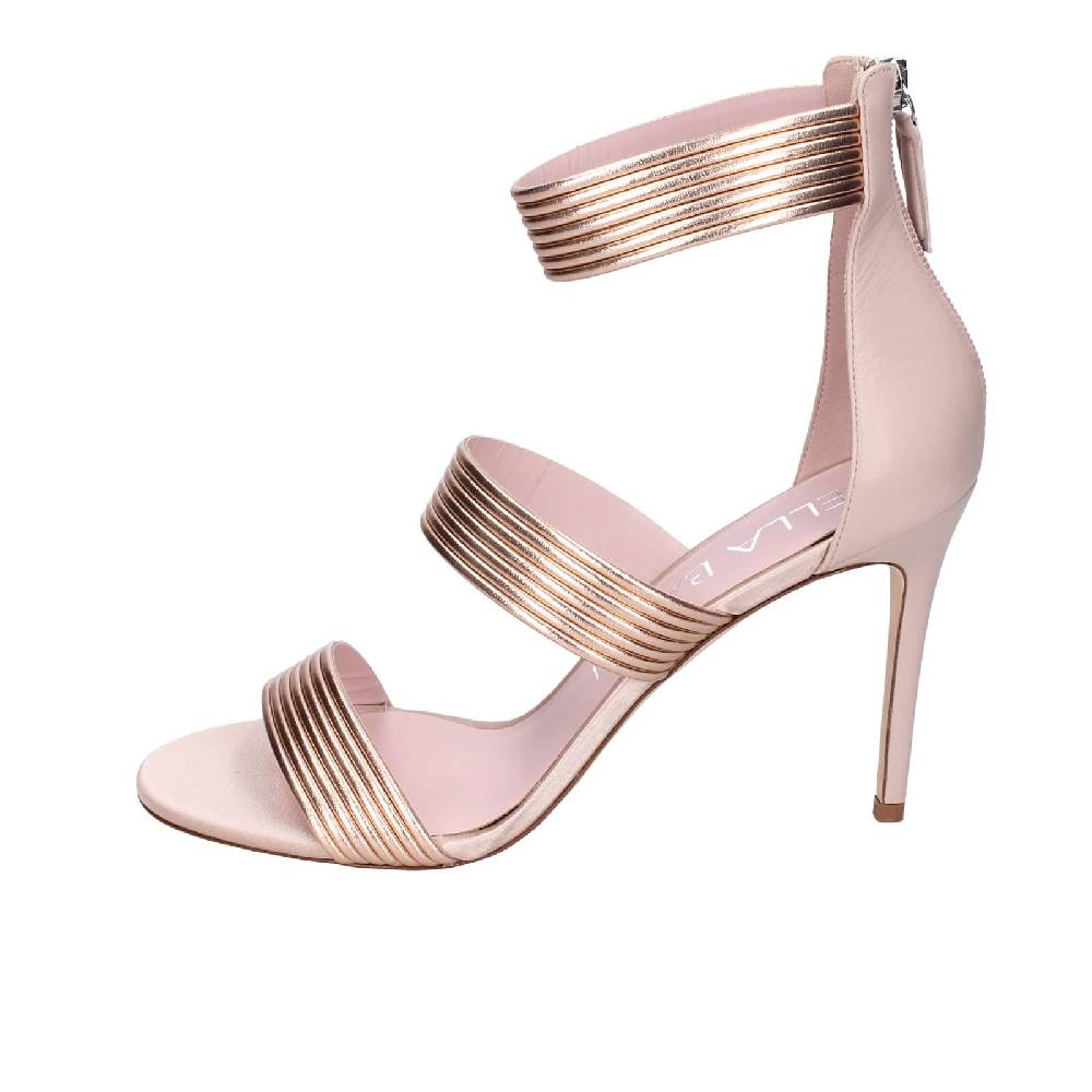 scarpe donna LELLA BALDI sandali rosa pelle EZ981 Vendita