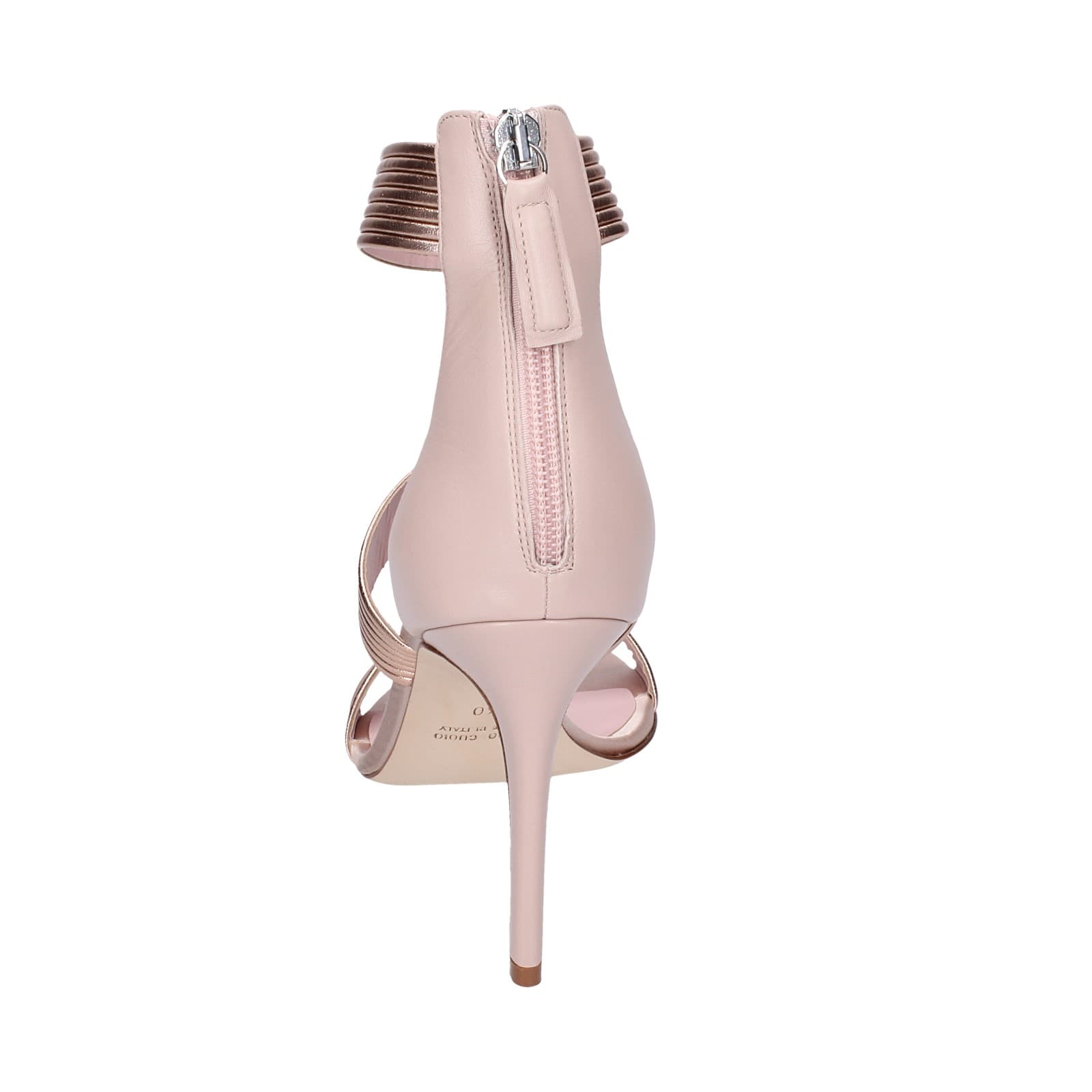 scarpe donna LELLA BALDI sandali rosa pelle EZ981 Vendita
