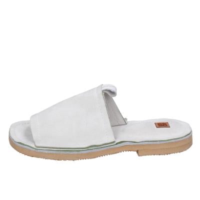 scarpe donna MOMA sandali bianco camoscio BK121 Promozione