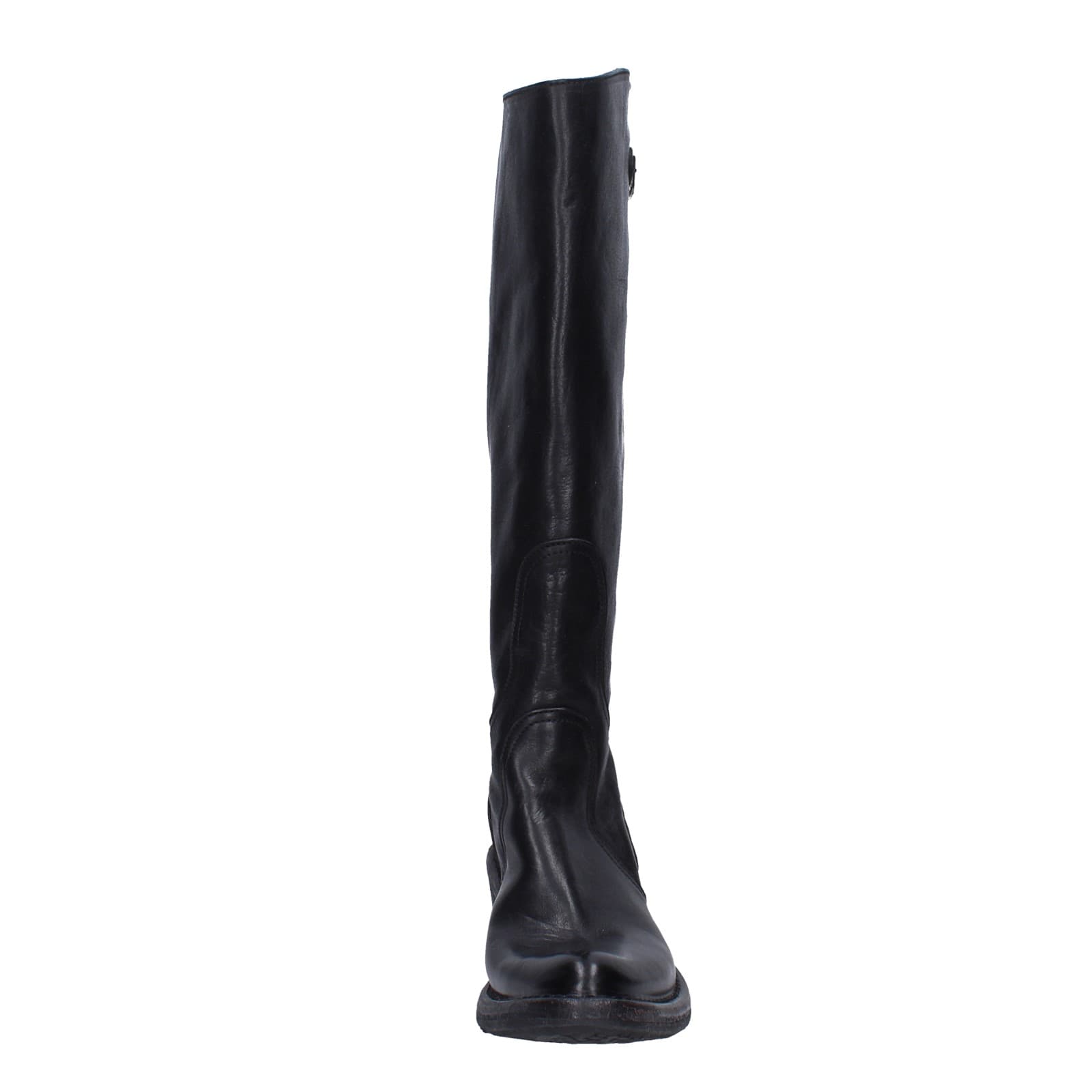 scarpe donna MOMA stivali nero pelle 77303D-CU EY491 Spedizione Gratuita