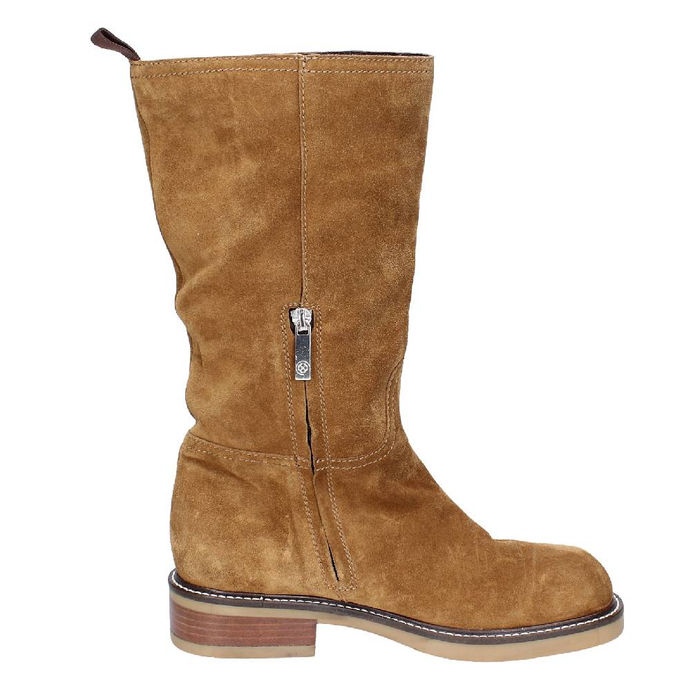 scarpe donna CARMENS stivali marrone camoscio EX217 ACQUISTA ORA