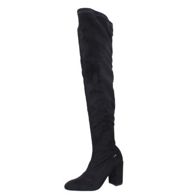 scarpe donna LIU JO stivali nero camoscio sintetico BJ864
