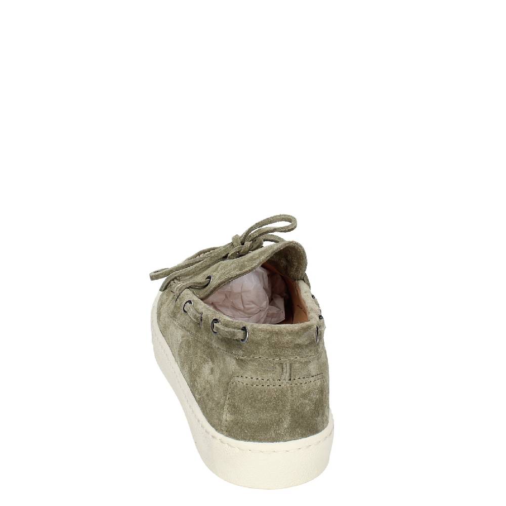 scarpe uomo STOKTON mocassini verde camoscio EX45 Discount Store per i nuovi prodotti