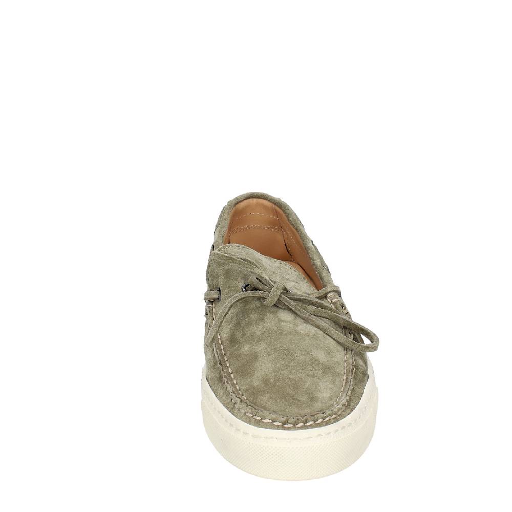scarpe uomo STOKTON mocassini verde camoscio EX45 Discount Store per i nuovi prodotti