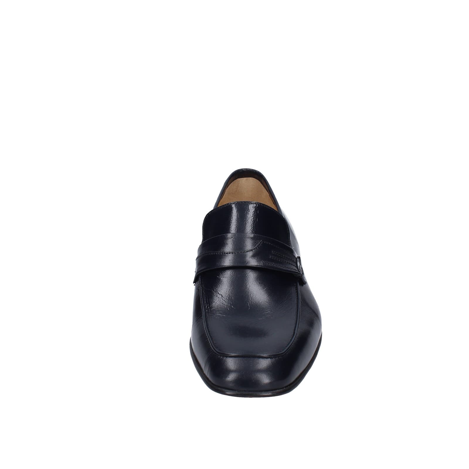 scarpe uomo HENRY LOGAN mocassini blu pelle EY168 50% di sconto con spedizione gratuita