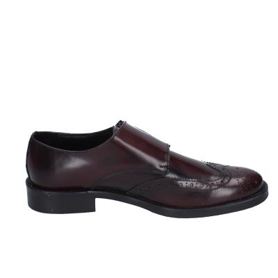 scarpe uomo BRUNO VERRI mocassini bordeaux pelle BC284 Trasporto libero internazionale