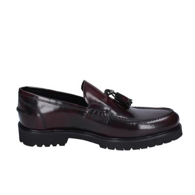 scarpe uomo BRUNO VERRI mocassini bordeaux pelle BC294 Officina