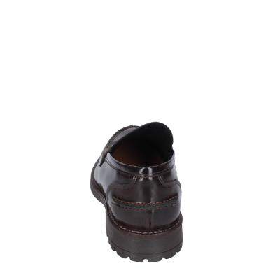 scarpe uomo BRUNO VERRI mocassini marrone pelle BC295 Limitato a 3 giorni
