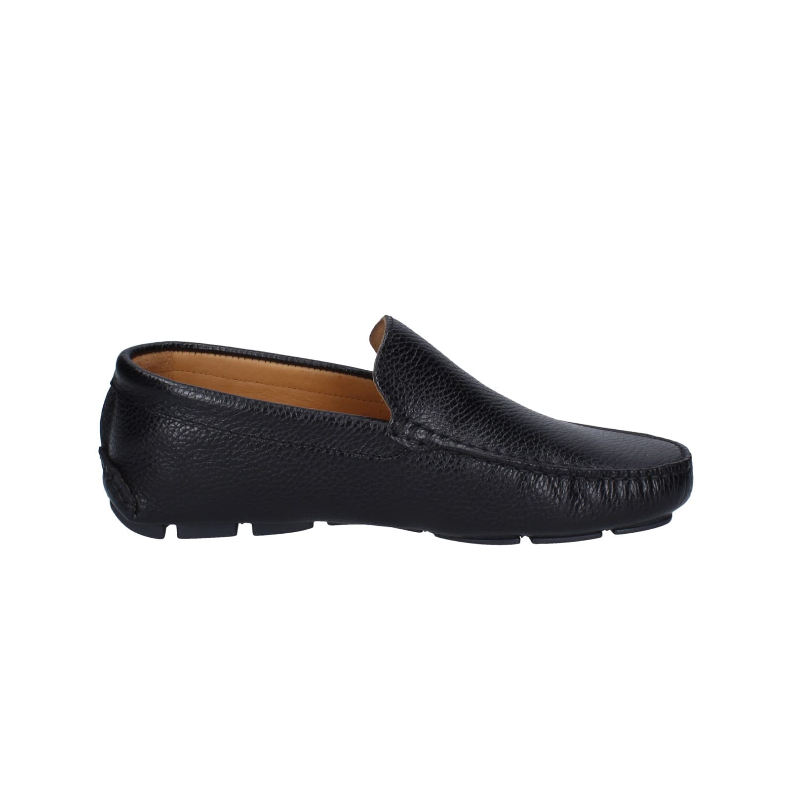 scarpe uomo CAMPANILE mocassini nero pelle BC958 Duty-free